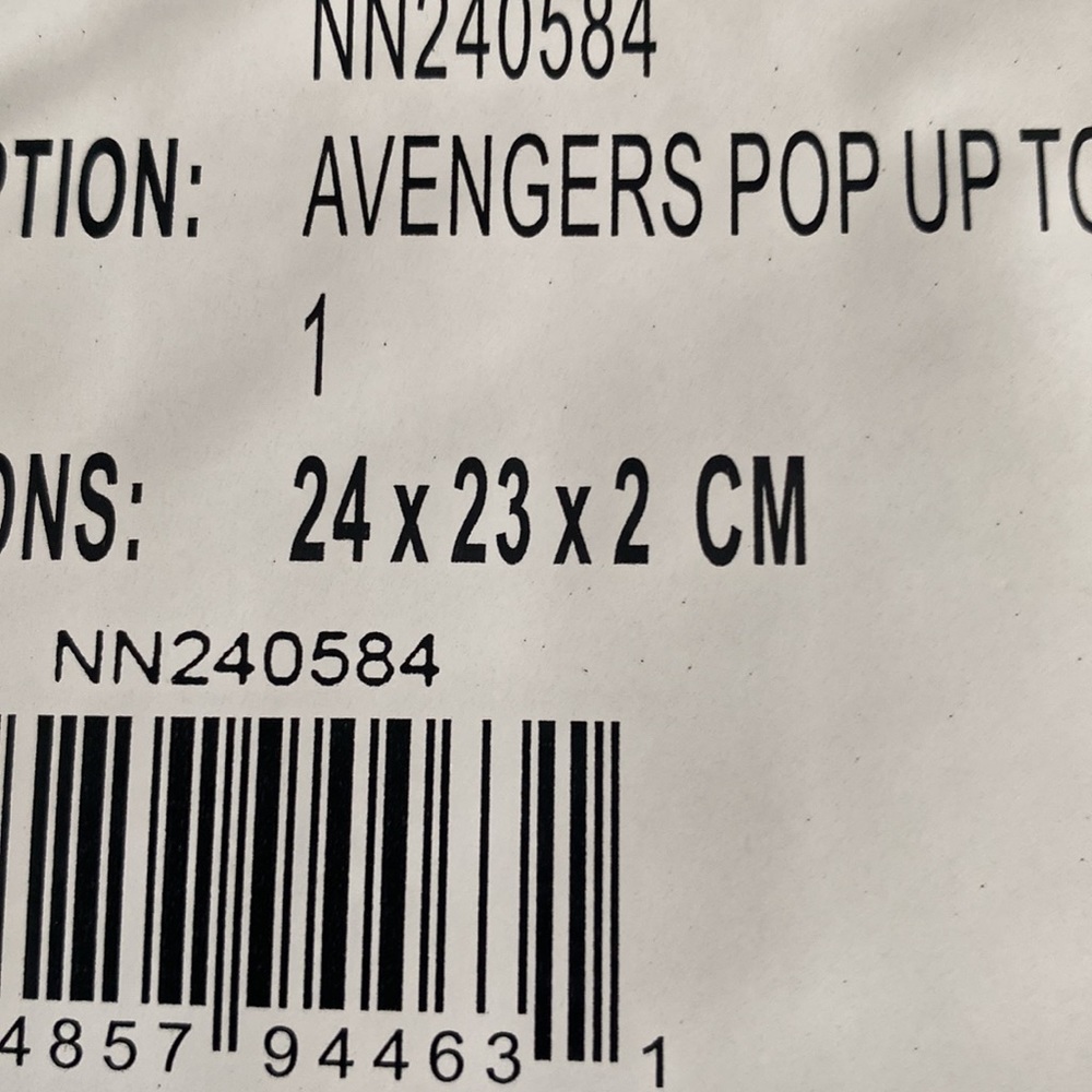 Kid’s Pop Up Toy Clothing Hamper Marvel Avengers - Picture 8 of 8